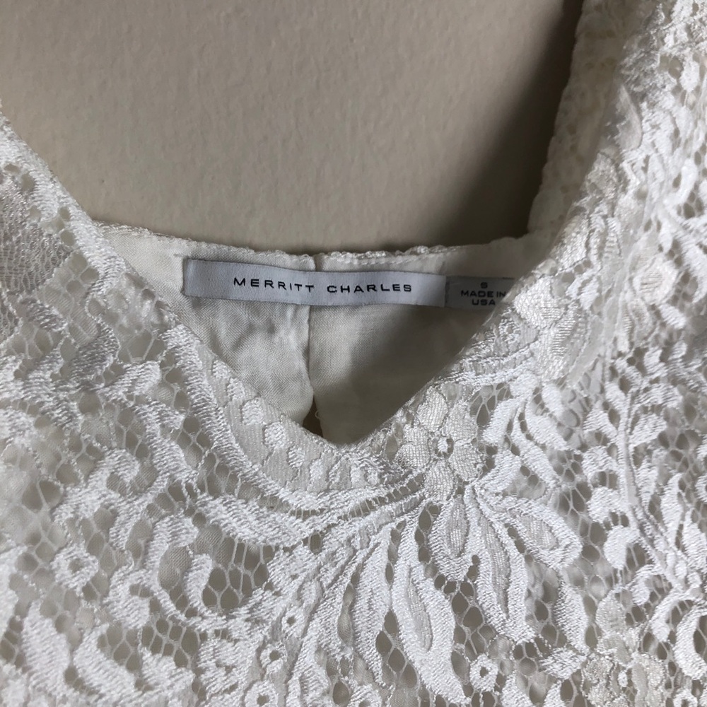 Winston Lace Open Back Top - Picture 5 of 13